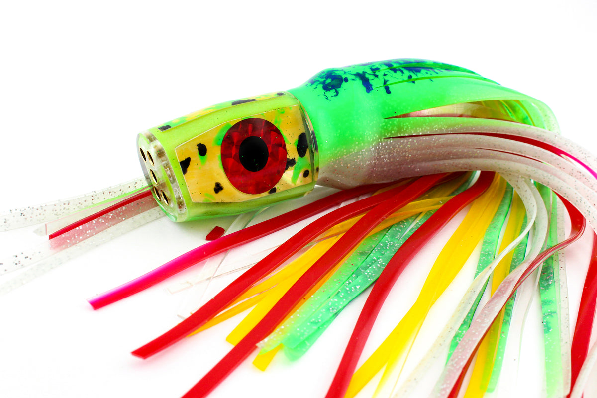 Custom 9" Jetted Bleeding Mahi with Shell BFD Big Game Lures