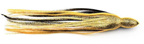 Single Skirt - Black & Gold Glitter  -  7