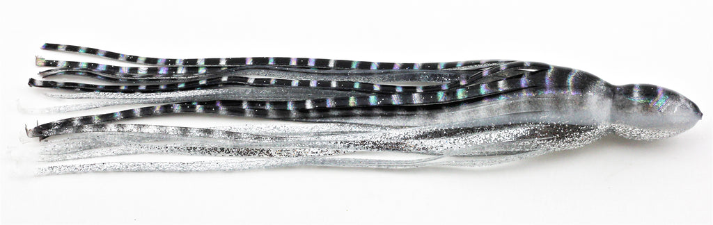 Single Skirt - Black and Silver Aurora  -  7" - 9"