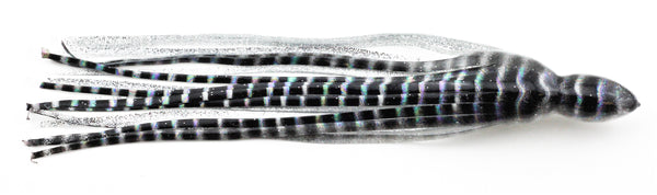 Single Skirt - Black and Silver Aurora  -  7