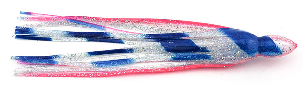 Single Skirt - Clear Holo with Blue Stripes  -  7