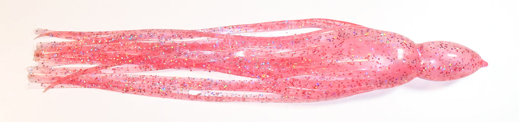 Single Skirt - Pink Clear Glitter (NOW WITH UV)  7" - 9"