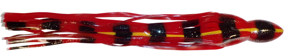 Single Skirt - Red-Black Bars - 12"