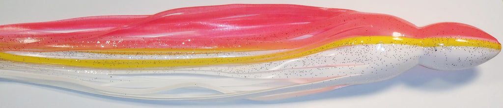 Single Skirt - Pink/Yellow Stripe-White - 12"