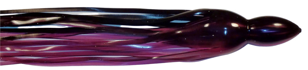 Single Skirt - Black - Clear Purple - 12"
