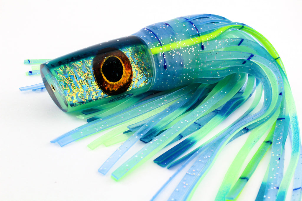 Aqua Blue 12" Diva in Northern Lights Skirts