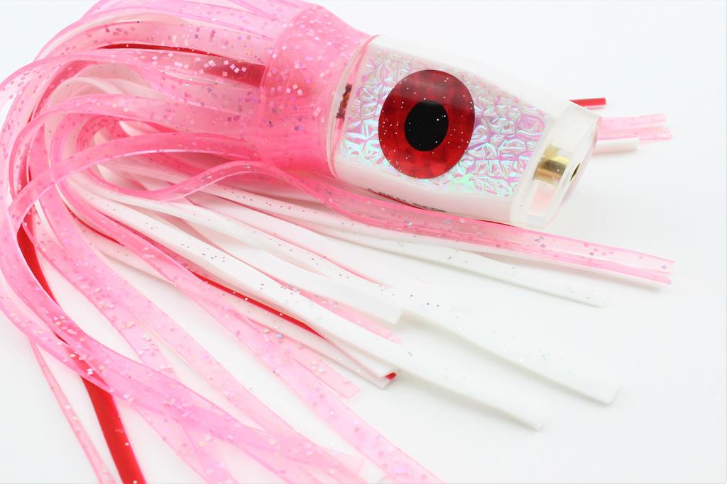White Vixen w/ Electric Boobs Skirt Combo – BFD Big Game Lures
