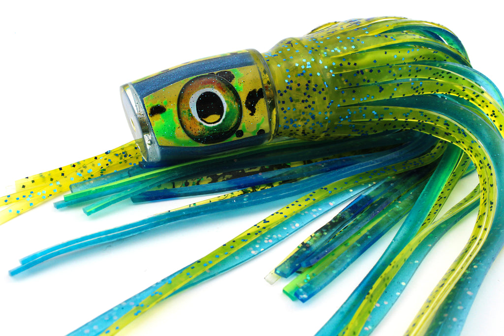 Custom 9" Mahi Vixen with Hand-Colored Shell and Glow