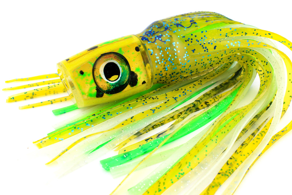 Custom 9" Mahi Vixen with Hand-Colored Shell and Glow