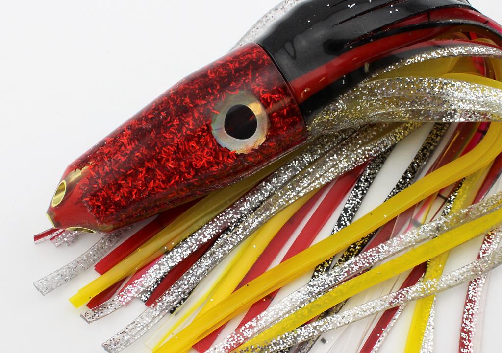 Flashy Red Jezebel - Jetted 9" Bullet