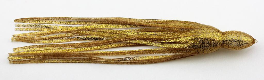 Single Skirt - Gold Glitter  -  7" - 9"