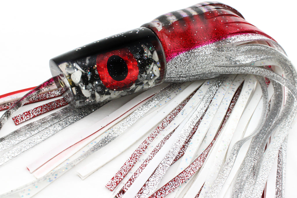 12" Rockstar Plunger - Dalmatian in Red Aurora