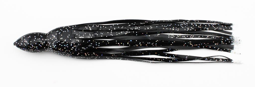 Single Skirt - Black Holo Flek -  7" - 9"