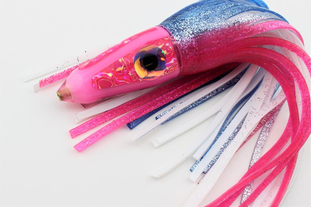 Pink 7" Spitfire with Dragon Skin &amp; Pink/Blue/White Combo
