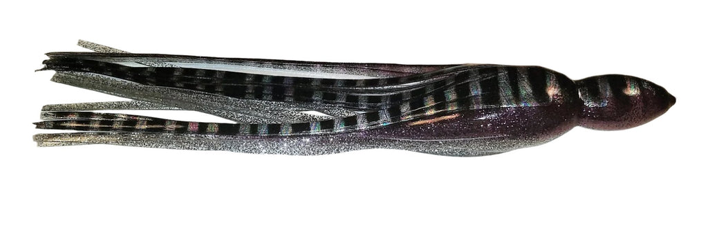 Single Skirt - Dark Aurora Back, Purple Side, Silver Belly -  7" - 9"