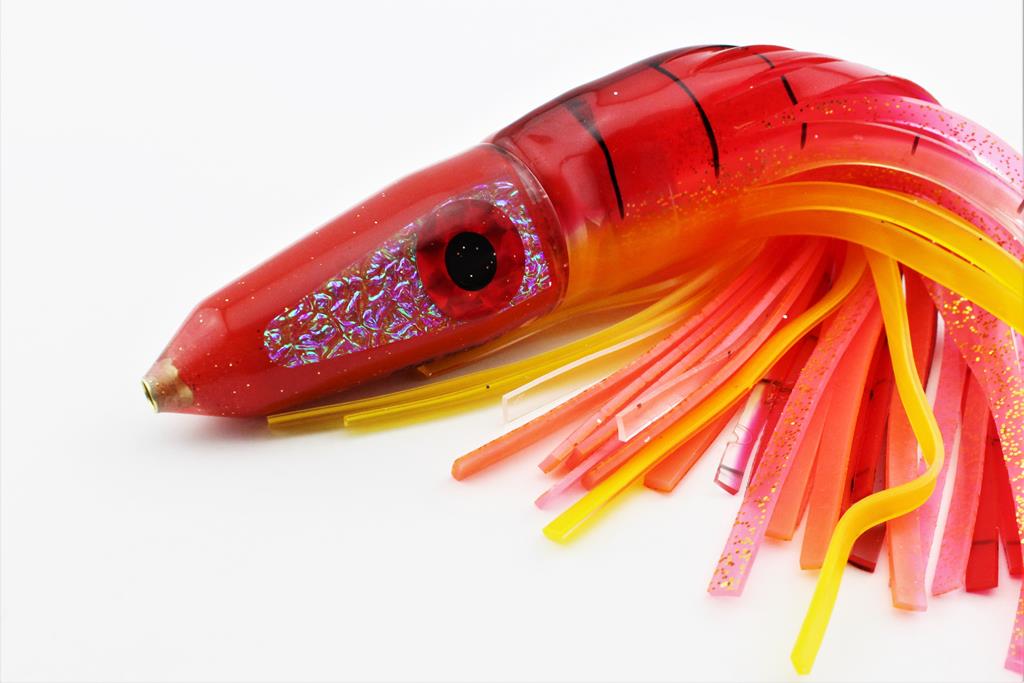 Custom Red 7" Spitfire with Spidey Combo