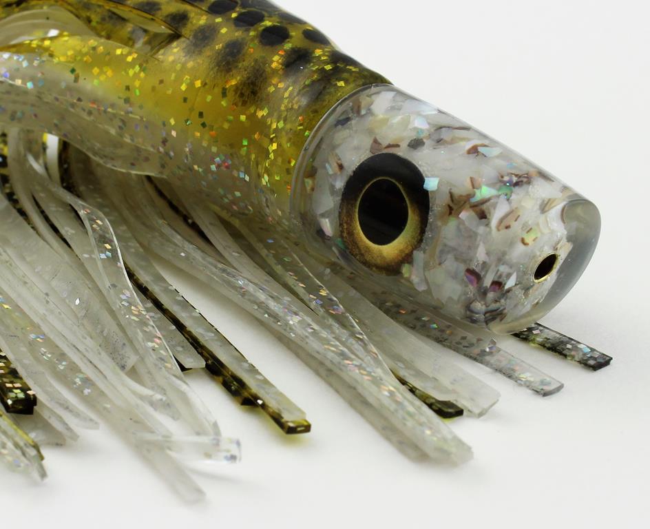 Custom Goggle-Eye Siren with MOP and Abalone - and Glow!