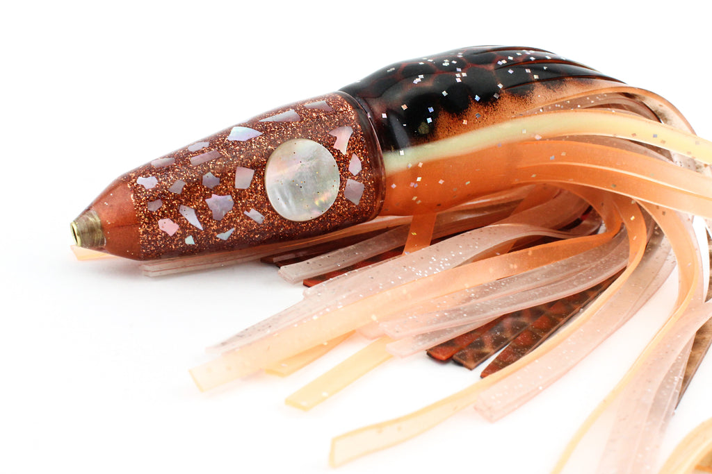 Squid Spitfire with MOP Flake and Slab Eyes