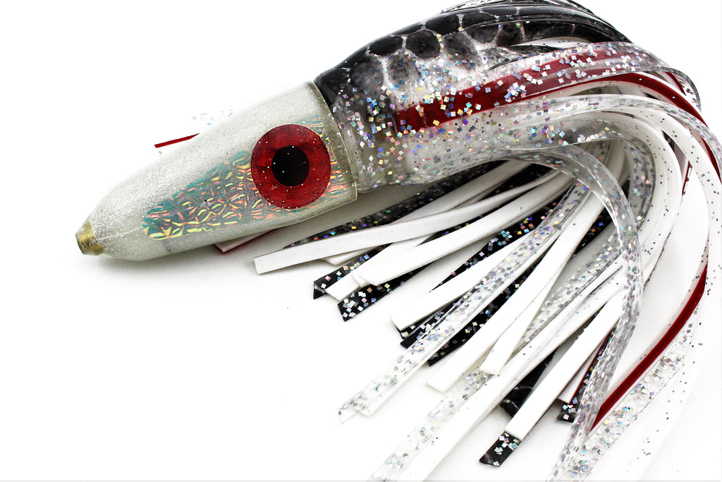 White 7" Spitfire with Spot Glow Combo