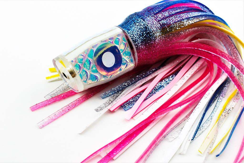 Special Edition 9" Vixen with Textured Dichroic Snakeskin &amp; Multi Glow